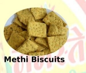 Methi Biscuit