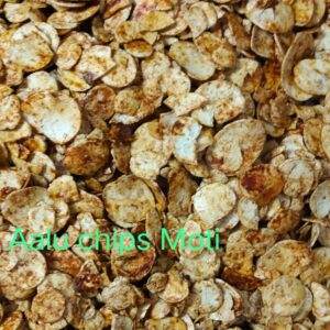 Nature's Bridge Raw Potato Chips, Raw Dry Potato Fryums (Crunchy, Thin & Tasty)