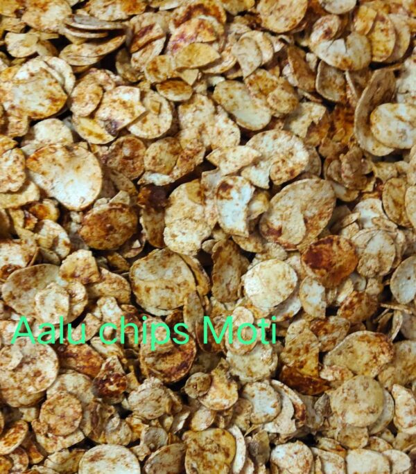 Nature's Bridge Raw Potato Chips, Raw Dry Potato Fryums (Crunchy, Thin & Tasty)