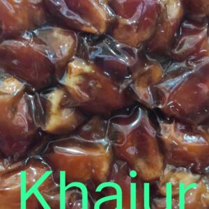 Arabian Wet Dates 1kg (500g X 2) Pouch | Khajur | Dry Fruits and Nuts